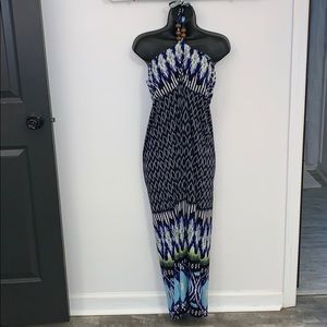 CRISTINALOVE STRAPLESS MAXI DRESS SIZE XL